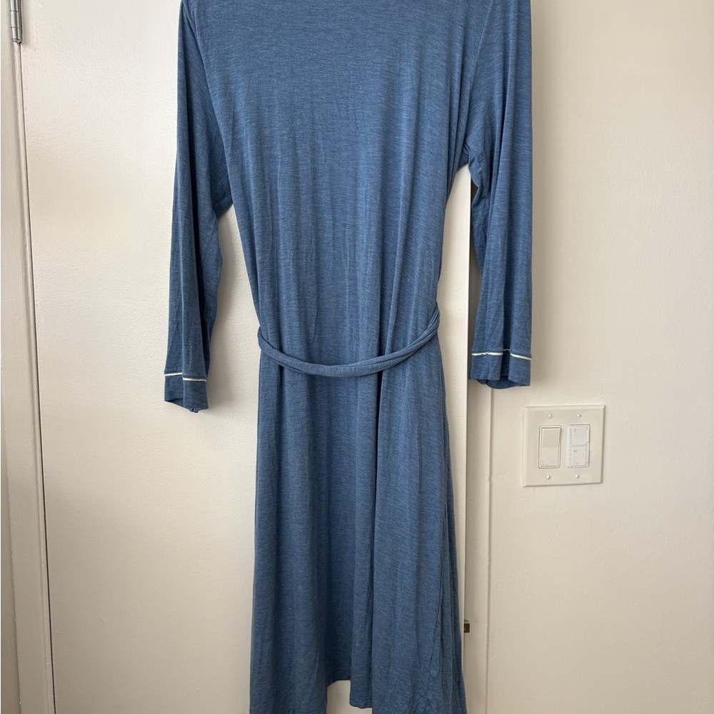 Little Sleepies Soft Blue Women's Robe - Picture 4 of 4